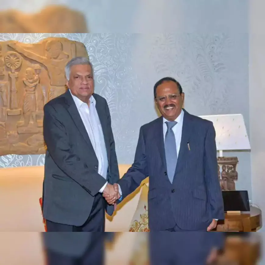 ஜனாதிபதி ரணிலை சந்தித்து பேசினார் இந்திய தேசிய பாதுகாப்பு ஆலோசகர்