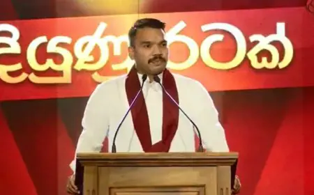 வரி வருவாயை அதிகரிக்கலாம்; தேர்தல் விஞ்ஞாபனத்தை வெளியிட்டார் நாமல் ராஜபக்ஷ