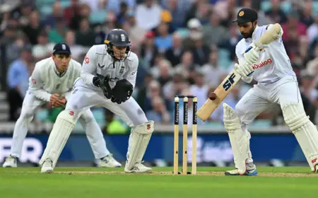 இங்கிலாந்துக்கு எதிரான டெஸ்ட்: இலங்கை 211/5