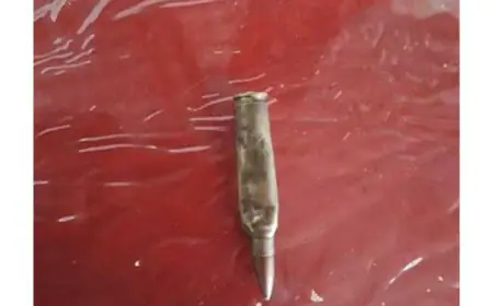 துப்பாக்கி ரவையுடன் தேர்தல் பிரசாரத்திற்கு சென்ற இளைஞன் கைது 