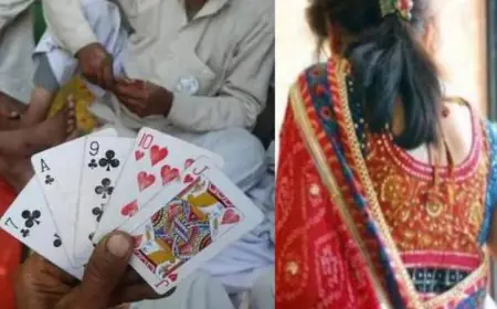 நண்பர்களிடம் மனைவியை பணயம் வைத்த கணவன்