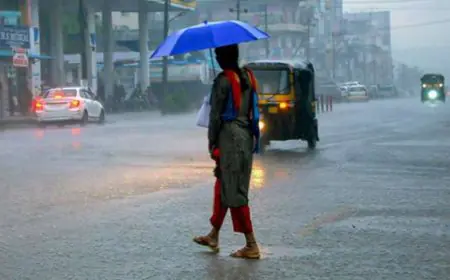 பிற்பகலில் பல பகுதிகளில் பலத்த மழை