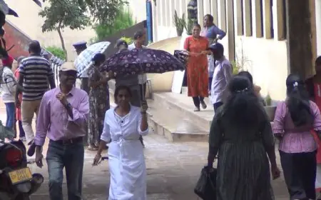 நுவரெலியா மாவட்டத்தில் 8 மணி வரை 10% வாக்கு பதிவு