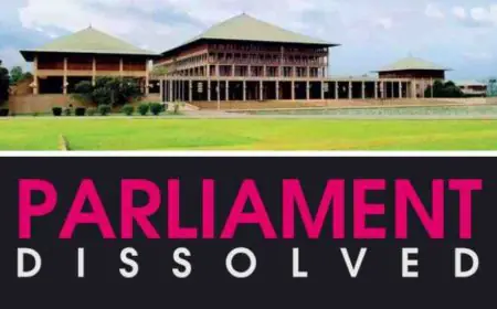 நாடாளுமன்றத்தை கலைக்கும் வர்த்தமானியில் ஜனாதிபதி கையொப்பம்