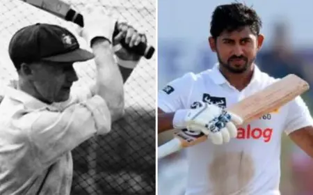சர்வதேச டெஸ்ட் கிரிக்கெட் வரலாற்றில் புதிய சாதனை படைத்த இலங்கை வீரர்... கமிந்து மெண்டிஸ் அதிரடி!