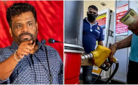 20 ரூபாய்க்கு மேல் குறைக்கப்பட்ட எரிபொருட்களின் விலை