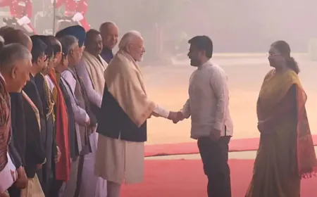 இலங்கை ஜனாதிபதிக்கு இந்திய ஜனாதிபதி தலைமையில் சிறப்பு வரவேற்பு