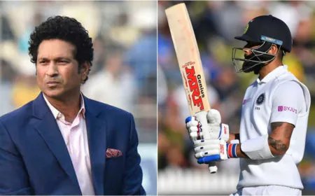 சச்சின் டெண்டுல்கரின் சாதனையை முறியடிப்பாரா விராட் கோலி? இதோ விவரம்!