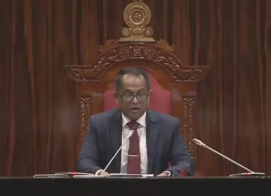 புதிய சபாநாயகராக ஜகத் விக்கிரமரத்ன நியமனம்