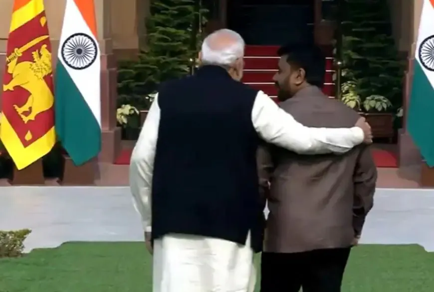இந்திய பிரதமர் மோடியுடன் இலங்கை ஜனாதிபதி சந்திப்பு