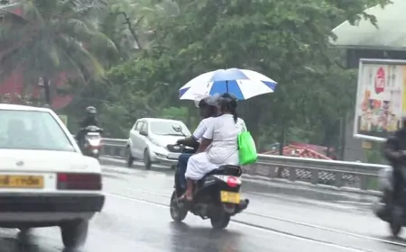 மழையுடனான வானிலை தொடர்பில் வெளியான அறிவிப்பு