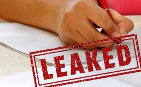 பரீட்சை வினாத்தாள் வெளியான சம்பவம் - ஆசிரியர் பணி இடை நீக்கம்!