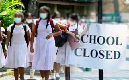 சீரற்ற காலநிலை காரணமாக சில பாடசாலைகளுக்கு நாளை விடுமுறை!