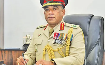 இராணுவத்தின் புதிய தலைமை அதிகாரி நியமனம்