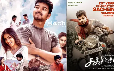 விஜயின் 'சச்சின்' திரைப்படம் ரீரிலீஸ் - போஸ்டர் வெளியிட்டு அறிவிப்பு