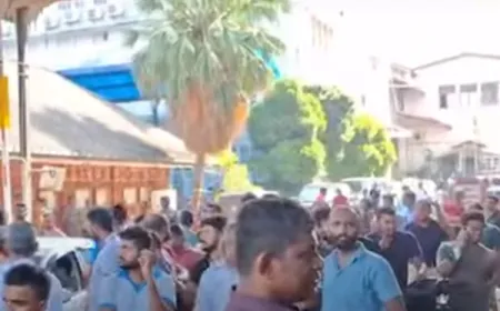 அரசாங்க அச்சக அலுவலகத்தில் பதட்டமான சூழ்நிலை