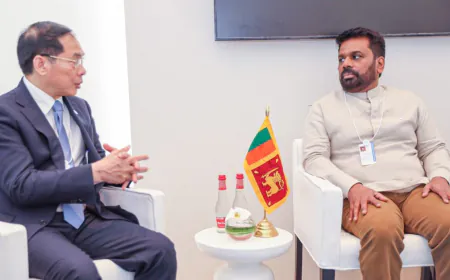 ஜனாதிபதி - வியட்நாம் பிரதிப் பிரதமர் சந்தித்து பேச்சு - பொருளாதார ஒத்துழைப்பு குறித்து கவனம்