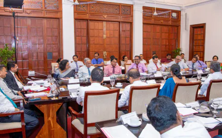 ජනාධිපති ලේකම් සහ සෞඛ්‍ය අංශ ප්‍රධානීන් අතර සාකච්ඡාවක් 