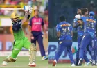 Cricket Highlights: Virat Kohli’s Landmark, MI’s Thrilling Win & Women’s Qualifiers Action – April 13