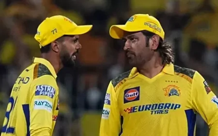 அரைசதம் எடுத்த முகேஷ்.. 77 ரன்கள் விளாசிய ராகுல்.. சென்னை அணிக்கு சவாலான இலக்கு!