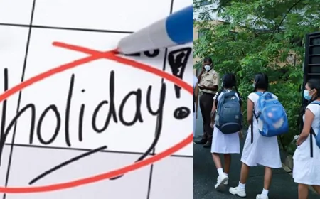 මැයි 5 සහ 6 පාසල් නිවාඩු