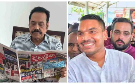 மஹிந்தவின் உடலநலம் தொடர்பில் நாமல் ராஜபக்ஷ வெளியிட்ட தகவல்