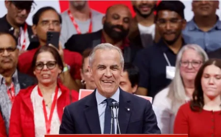 கனடா பொதுத் தேர்தலில் பிரதமரின் லிபரல் கட்சி வெற்றி