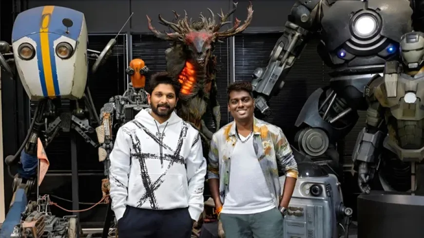 AA22 x A6: Allu Arjun and Atlee Join Forces for 'Landmark Cinematic Event'; Fans Declare It the 'Biggest Ever'