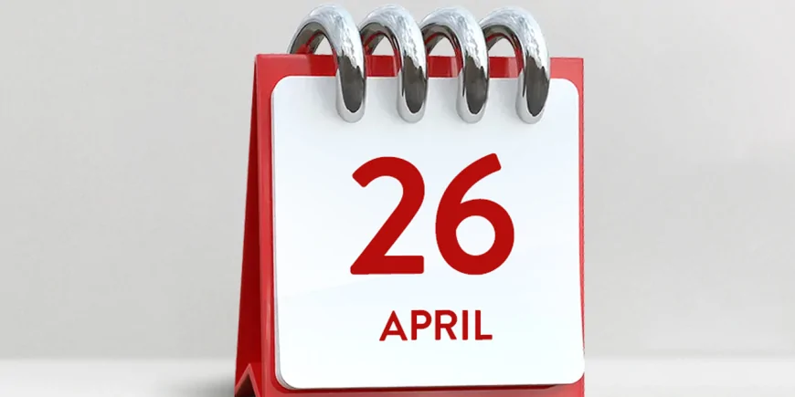 අප්‍රේල් මස 26 වැනිදා ජාතික ශෝක දිනයක්