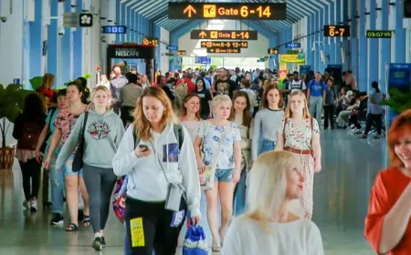 ஏப்ரல் மாதம்  சுற்றுலாப் பயணிகளின் வருகை அதிகரிப்பு