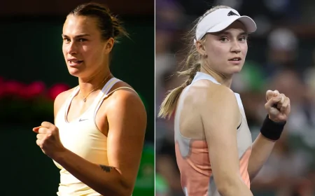 இத்தாலி ஓபன் டென்னிஸ்: 3ஆவது சுற்றுக்கு சபலென்கா, ரிபாகினா முன்னேற்றம்