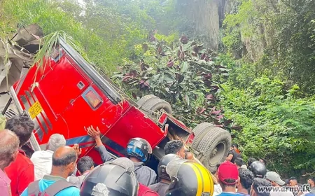 கெரண்டி எல்ல பஸ் விபத்தில் உயிரிழந்தவர்களுக்கு இரங்கல் தெரிவித்த ஜனாதிபதி