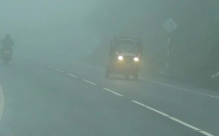 நுவரெலியாவில் மூடுபனி; சாரதிகளுக்கு அறிவுறுத்தல்