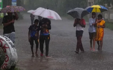 நாட்டின் பல பகுதிகளில் கனமழை குறித்து எச்சரிக்கை