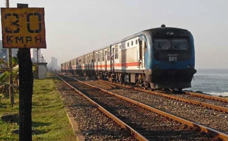 ரயில் பாதையில் ஏற்பட்ட சேதம் - கரையோர ரயில் சேவையில் தாமதம்