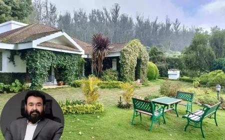 மோகன்லாலின் ஊட்டி பங்களாவின் ஒரு நாள் வாடகை எவ்வளவு தெரியுமா?