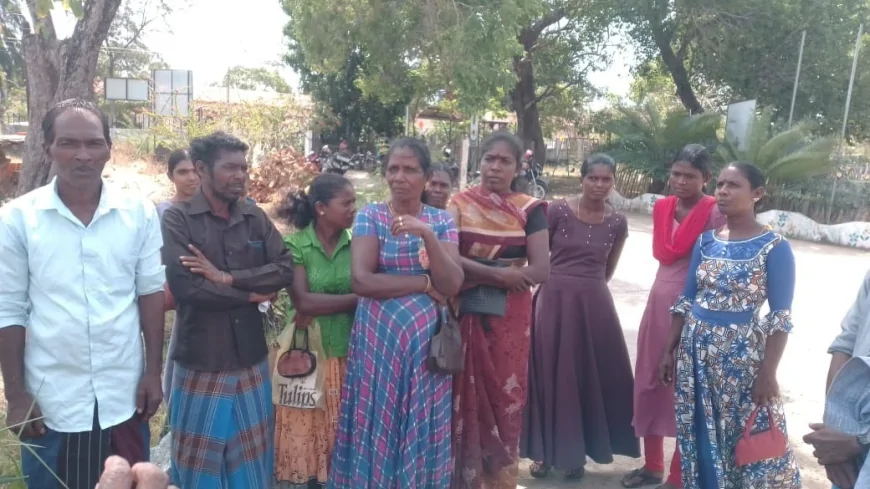பழங்குடி மக்களின் காணிகளை வனத்துறை அபகரிக்க திட்டமிடுவதாக குற்றச்சாட்டு