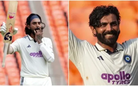கே.எல். ராகுல், ஜடேஜா: ஒரே டெஸ்ட் போட்டியில் 4000 ரன்கள் சாதனை!