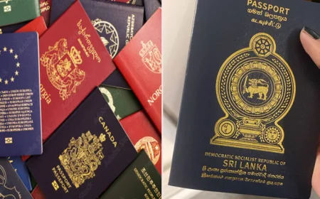 உலகளாவிய தரவரிசையில் இலங்கை கடவுச்சீட்டுக்கு ஏற்பட்டுள்ள மாற்றம்