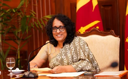 பிரதமர் ஹரிணி இன்று இந்தியாவுக்குப் புறப்படுகிறார்