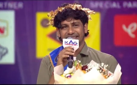 சரிகமப இறுதிச்சுற்றில் அம்பாறை பாடகர் சுகிர்தராஜா சபேசன் !