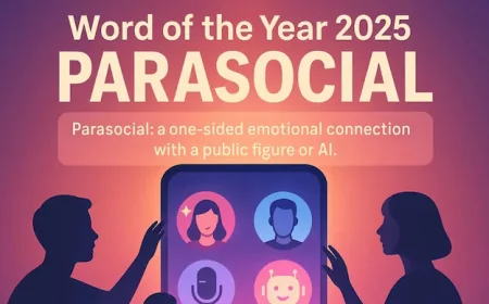 2025ஆம் ஆண்டின் சொல் 'Parasocial' : Cambridge அகராதி அறிவிப்பு