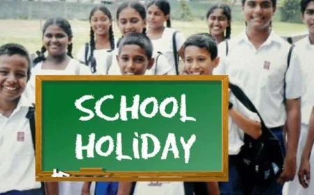 பாடசாலை விடுமுறை தொடர்பில் வெளியான புதிய அறிவிப்பு