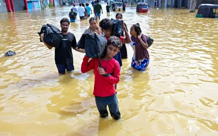 இலங்கையின் பேரிடர் இறப்புகள் 200ஐ தாண்டியது - 218 பேரை காணவில்லை