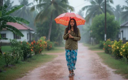 இன்றைய வானிலை முன்னறிவிப்பு: பல மாகாணங்களில் மழை மற்றும் இடியுடன் கூடிய மழை