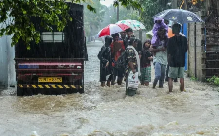 இலங்கையை நோக்கி வரும் வங்காள விரிகுடா புயல் -  வடக்கு, கிழக்கு, வட மத்திய மாகாணங்களில் மழை எச்சரிக்கை