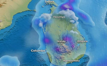 வடக்கு, கிழக்கு மற்றும் மத்திய மாகாணங்களில் பல தடவைகள் மழை பெய்யும்!