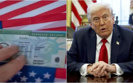 அமெரிக்காவில் அதிரடி முடிவு: கிரீன் கார்ட் லாட்டரி திட்டம் தற்காலிக நிறுத்தம்! Brown பல்கலைக்கழக துப்பாக்கிச் சூடு எதிரொலி