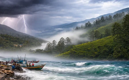 இன்றைய வானிலை 24-12-2025: மழை, கடற்பரப்புகளில் பலத்த காற்று மற்றும் கொந்தளிப்பு