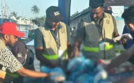 மீன்பிடி படகில் போதைப்பொருள் கடத்தல் சந்தேக நபர்களுக்கு 7 நாள் தடுப்புக்காவல் உத்தரவு